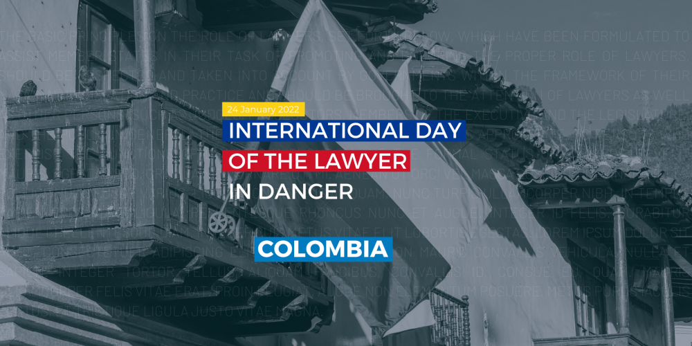 Rediffusion Webinar : Journée de l’avocat en Danger Colombie 2022