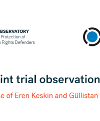 TURKEY: Joint report of the OIAD and the Observatory for the Protection of Human Rights Defenders on the judicial observation mission on the trial of Eren Keskin and Güllistan Yarkin