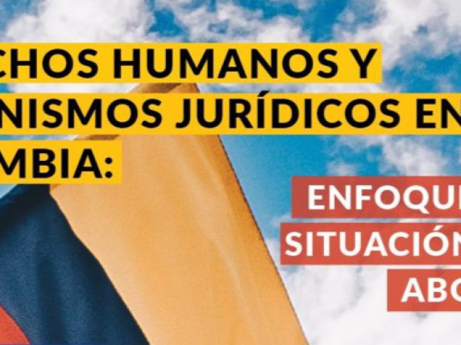 Webinaire: Droits de l’homme et mécanismes juridiques en Colombie